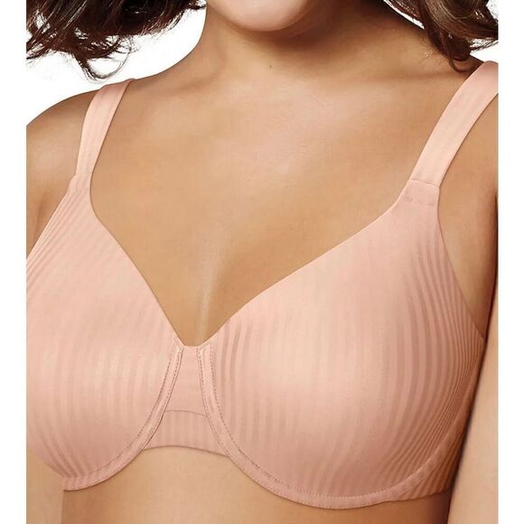 Playtex Secrets All Over Smoothing Seamless Full-Coverage Underwire T-Shirt Bra - Picture 2 of 5